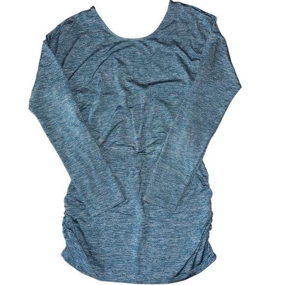 Women’s Lucy Blue Long Sleeve Workout Top - XS - Picture 3 of 9